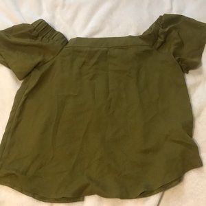 Off shoulder top